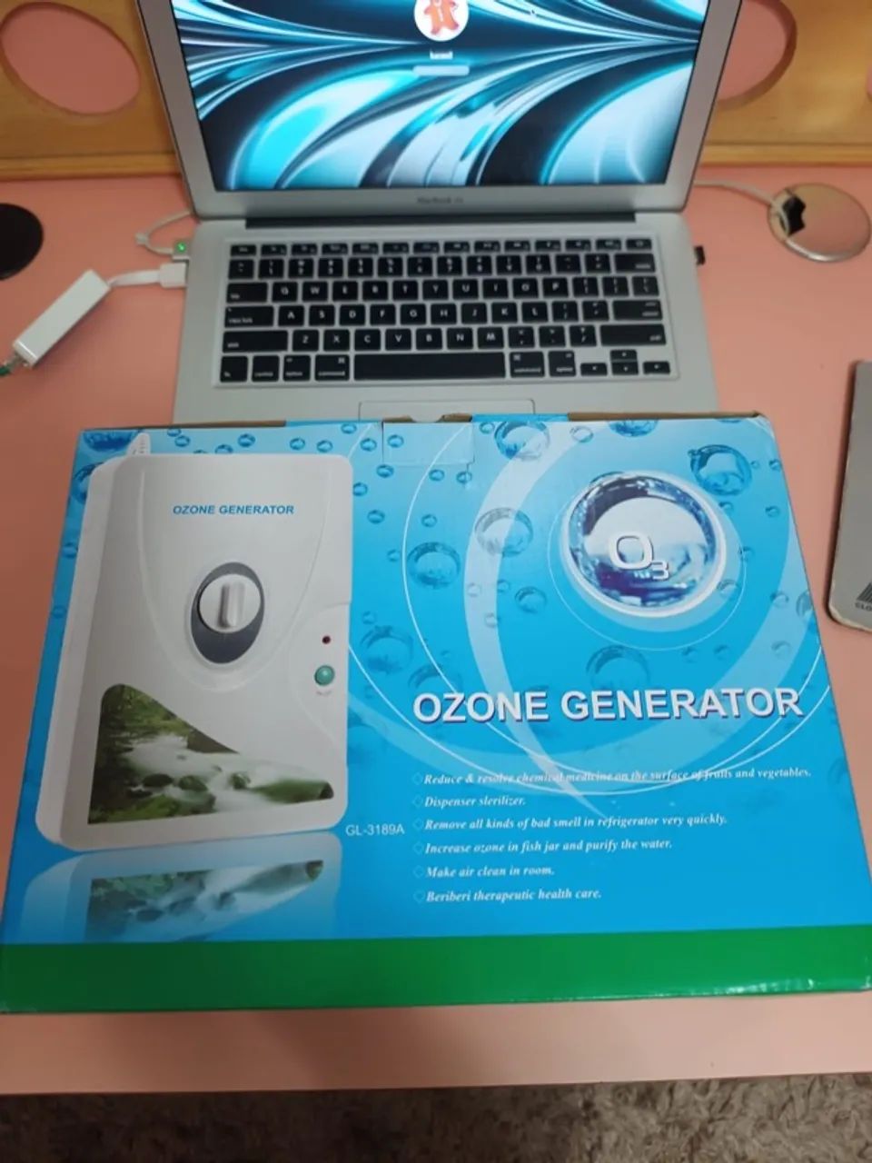 Gerador De Ozônio - Ozone Generator Gl-3189a- 110v