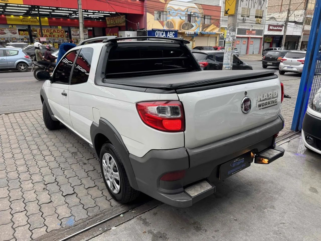 Fiat Strada Working Hard 1.4 Fire Flex 8V CD 2018 - Foto 3