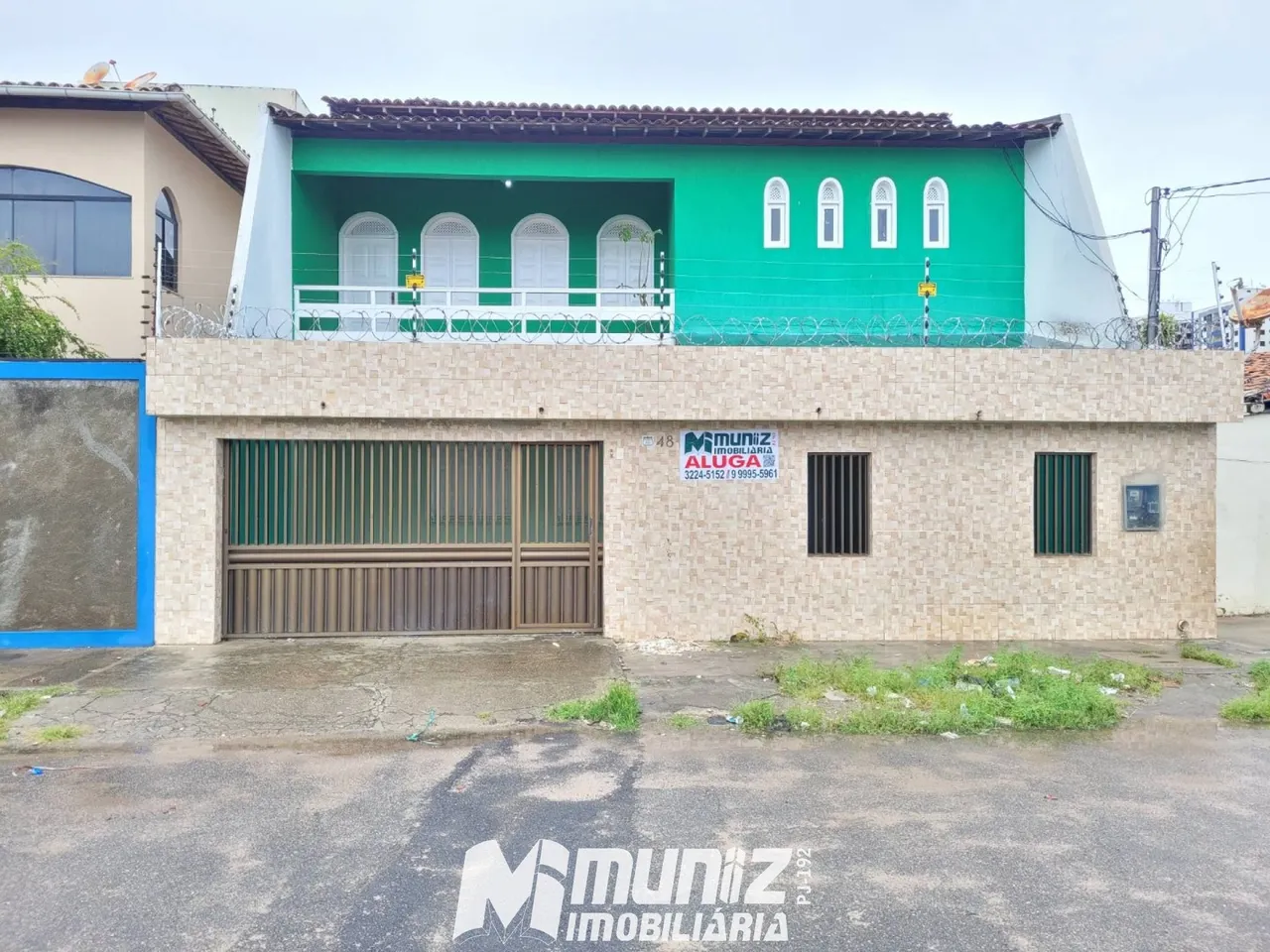 Casa Ampla Com 2 Pavimentos Disponível Para Aluguel No Bairro Ponto Novo