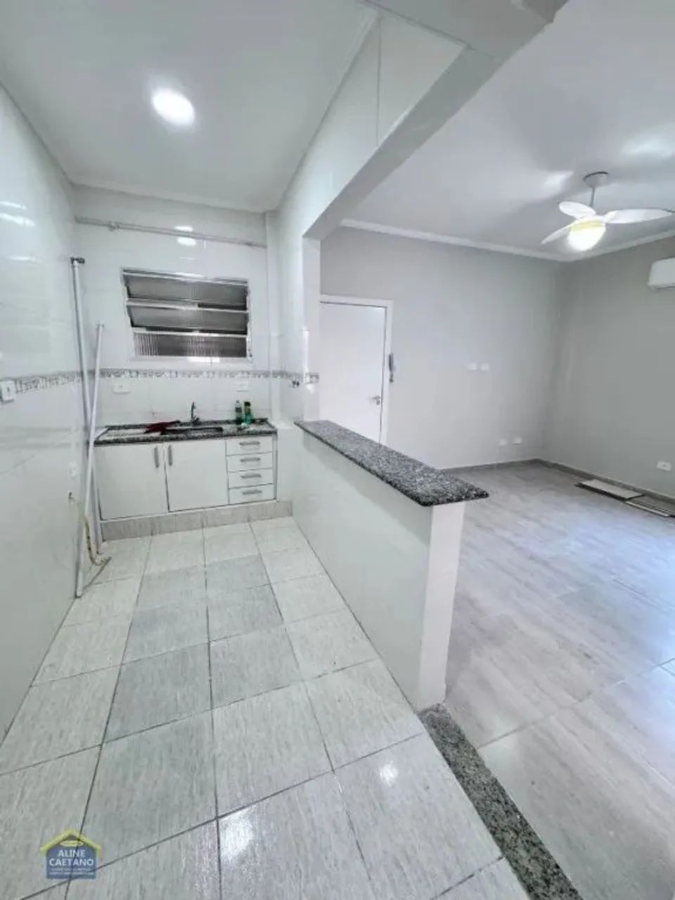 Boqueirão - Apto 01 dorm, térreo, 250 mts da praia - Foto 2