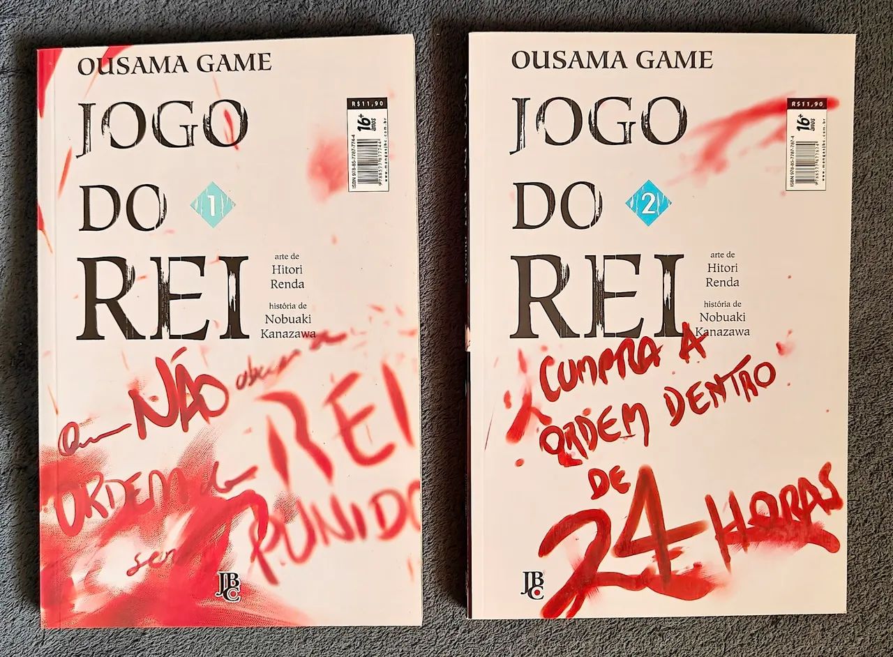 Mangá Jogo do Rei - Ousama Game - Volumes 1 e 2 - Foto 2