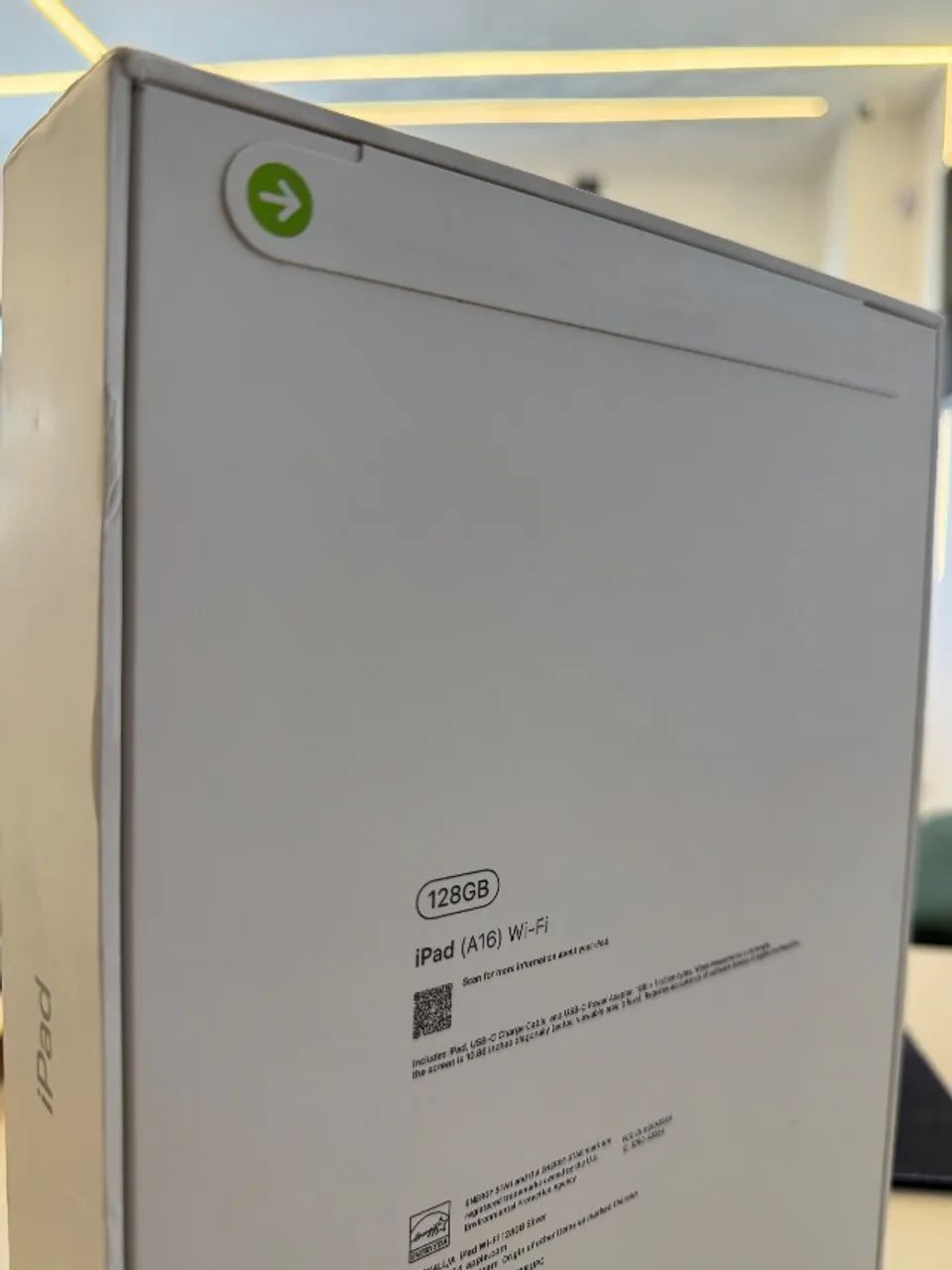 iPad 11 (a16) 128GB Wi-Fi Silver - NOVO LACRADO - LOJA FÍSICA  - Foto 3