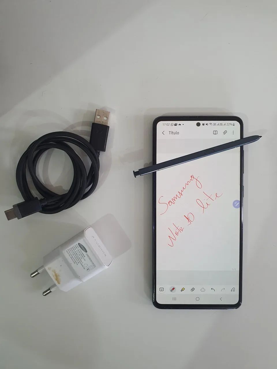 Samsung Note 10 Lite 128gb + Ram 6/8gb (com canetinha s pen) - Foto 2