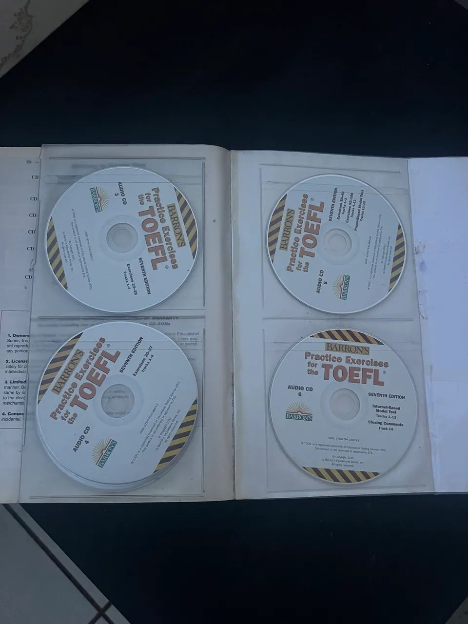 Barron?s - Practice Exercises for the TOEFL (7th Edition, com CDs). - Foto 3
