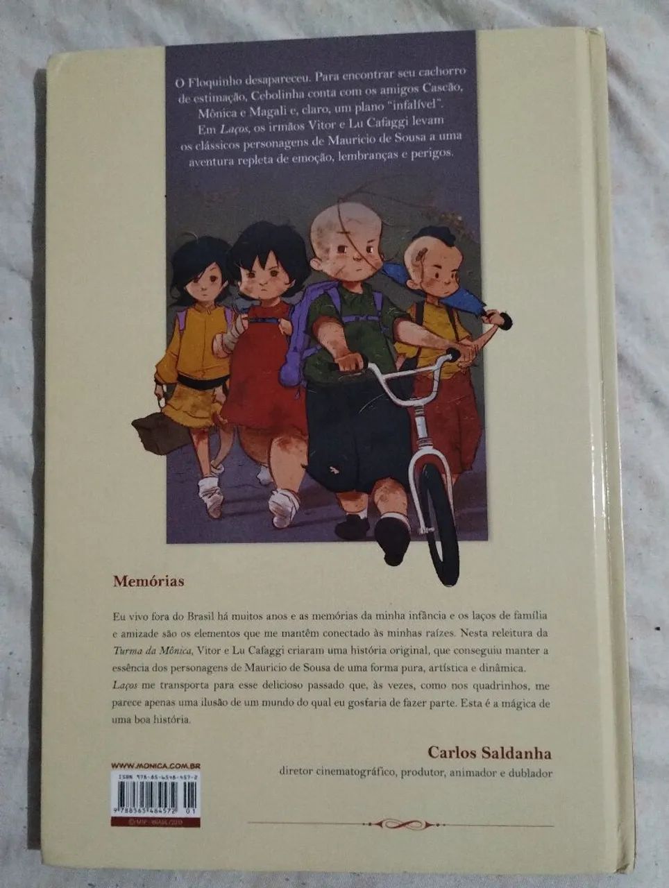 Turma da Mônica - Laços - HQ capa dura - Foto 3