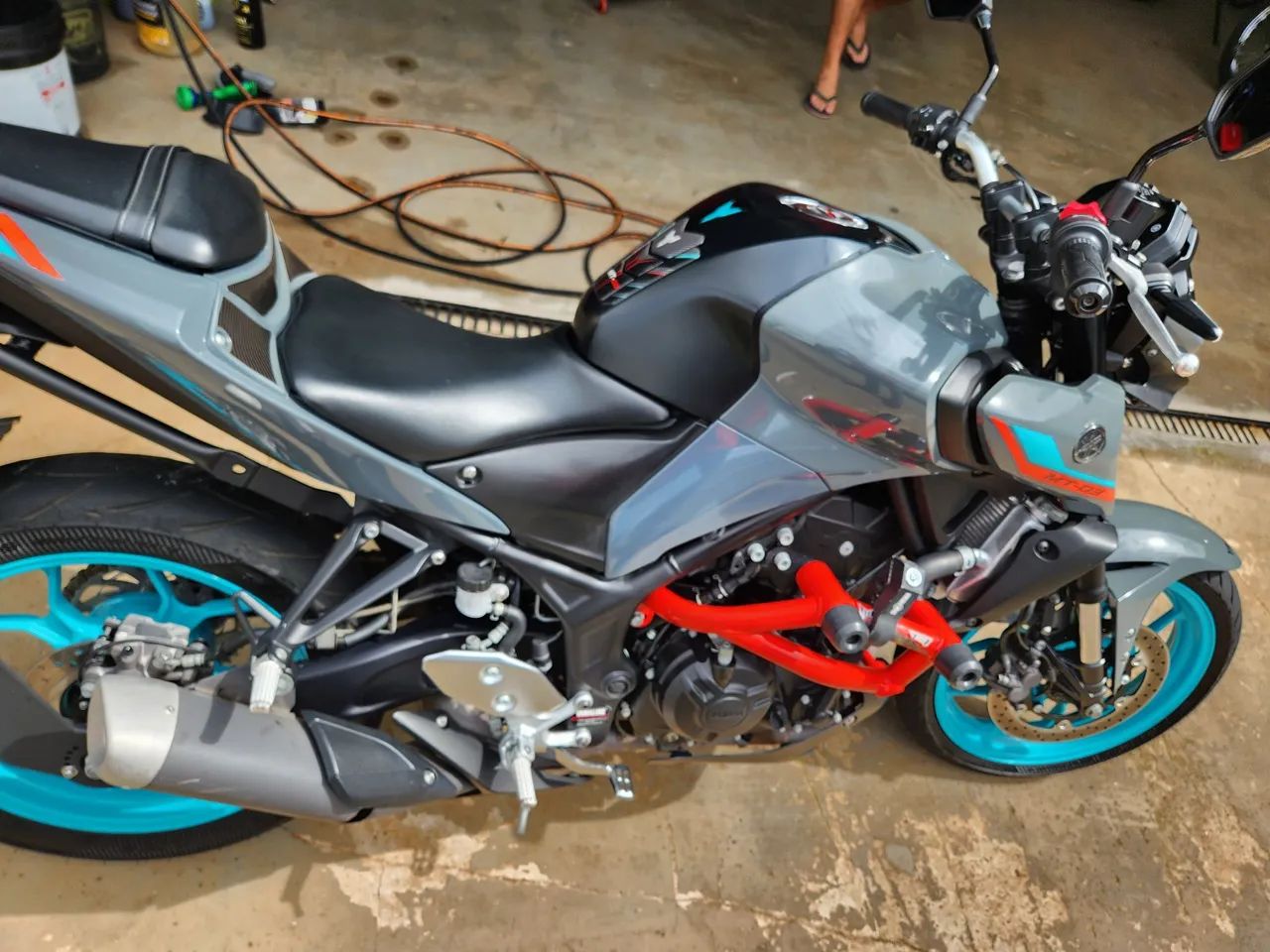 Yamaha MT-03 23/24 só 9mil km - Foto 4