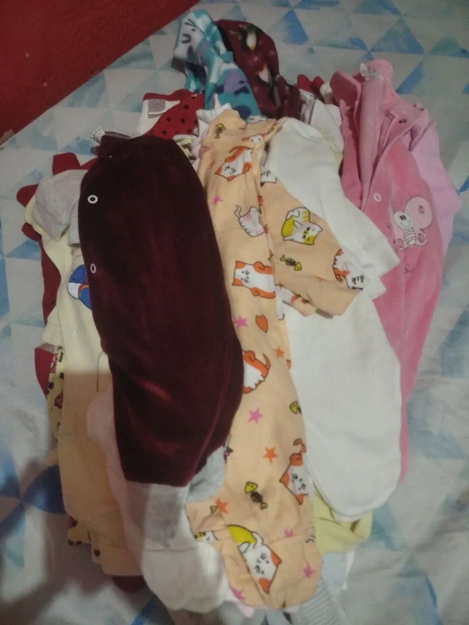 Lote roupas de bebê menina 