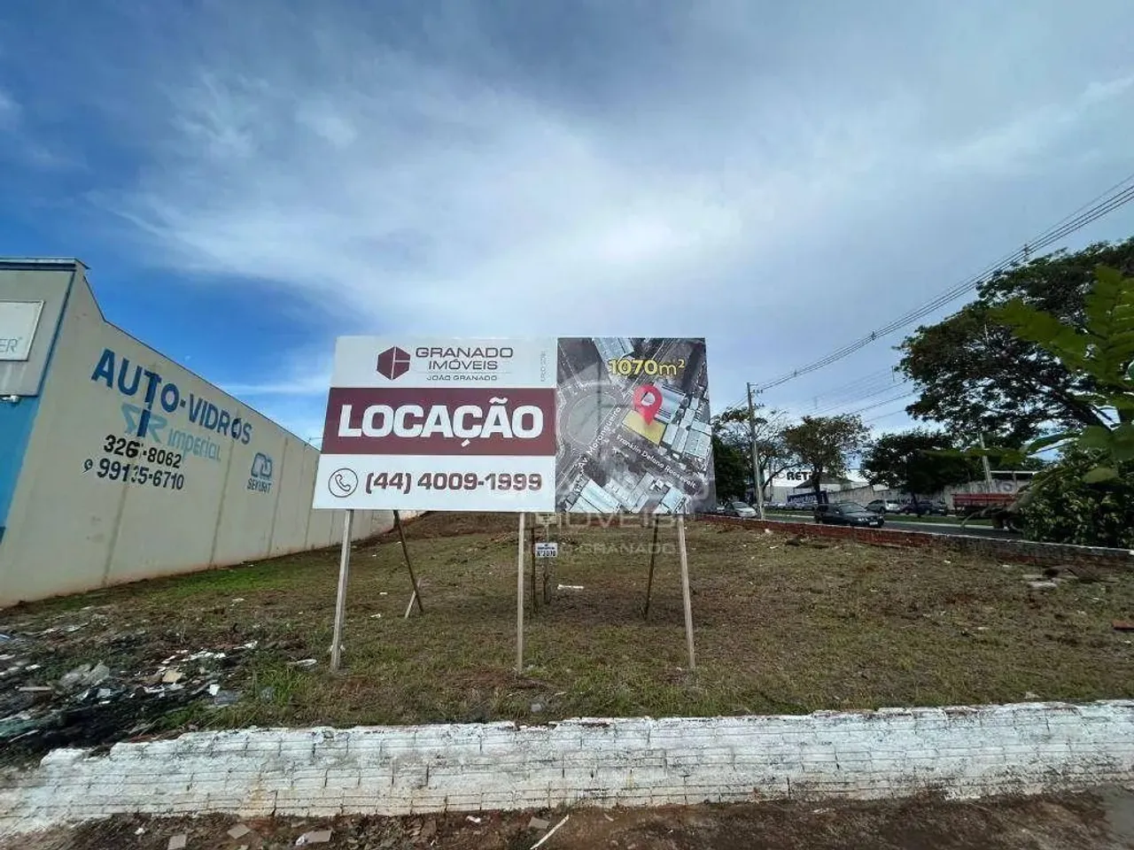 Terreno Comercial 1.070 m² Avenida Morangueira | Locação opção com BTS Jardim Alvorada,