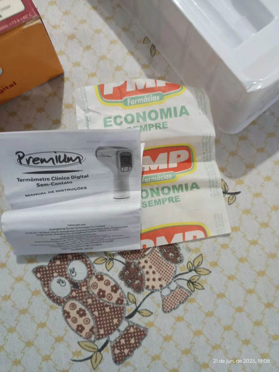 Termômetro Infravermelho Sem Contato Premium - Foto 6