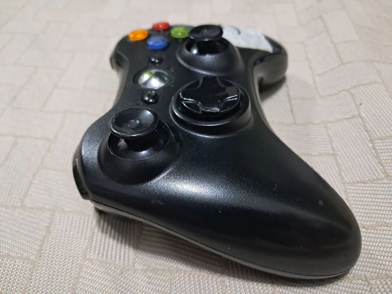Controle original Xbox 360 Preto sem fio - Foto 5