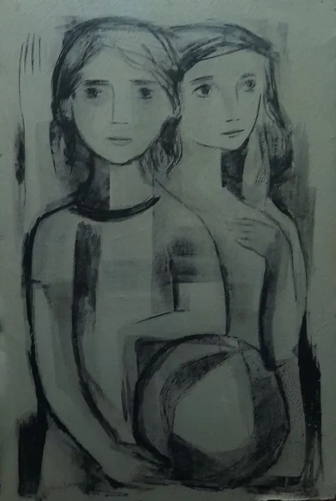  Alice Soares - Pinturas -Série Meninas