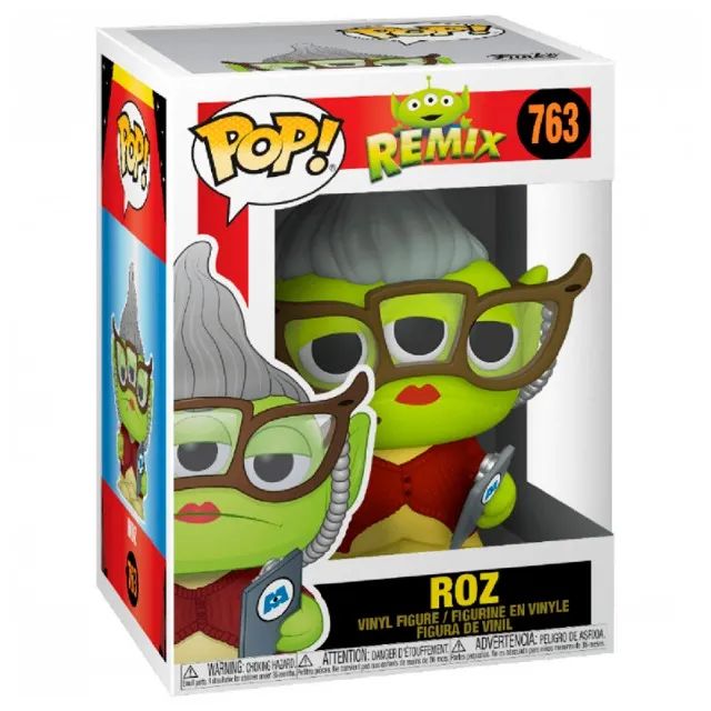 Funko POP Disney Pixar Alien Remix - Roz 763 | Original | Colecione No Seu Quarto!
