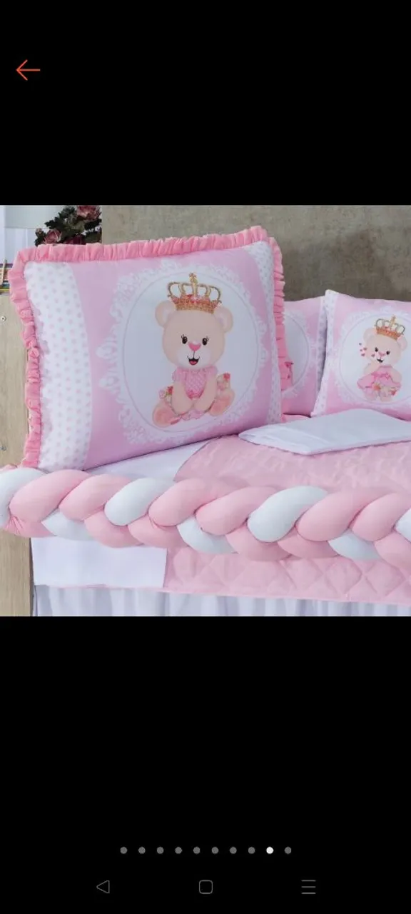 Kit Berço Princesa Ursinha
