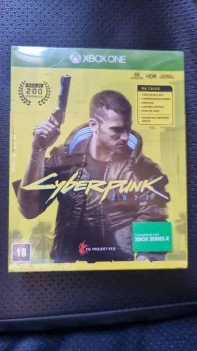 Cyberpunk 2077 Steelbook Lacrado Xbox One Novo