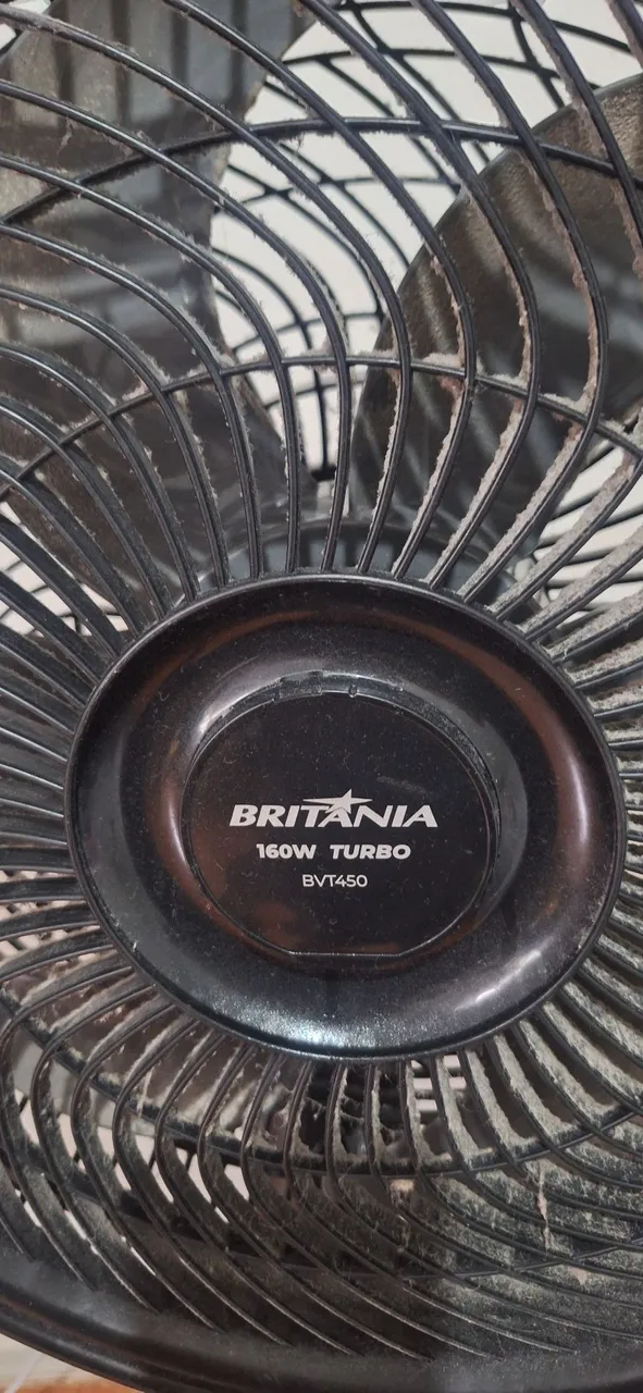 Ventilador Britânia 160W Turbo BVT450