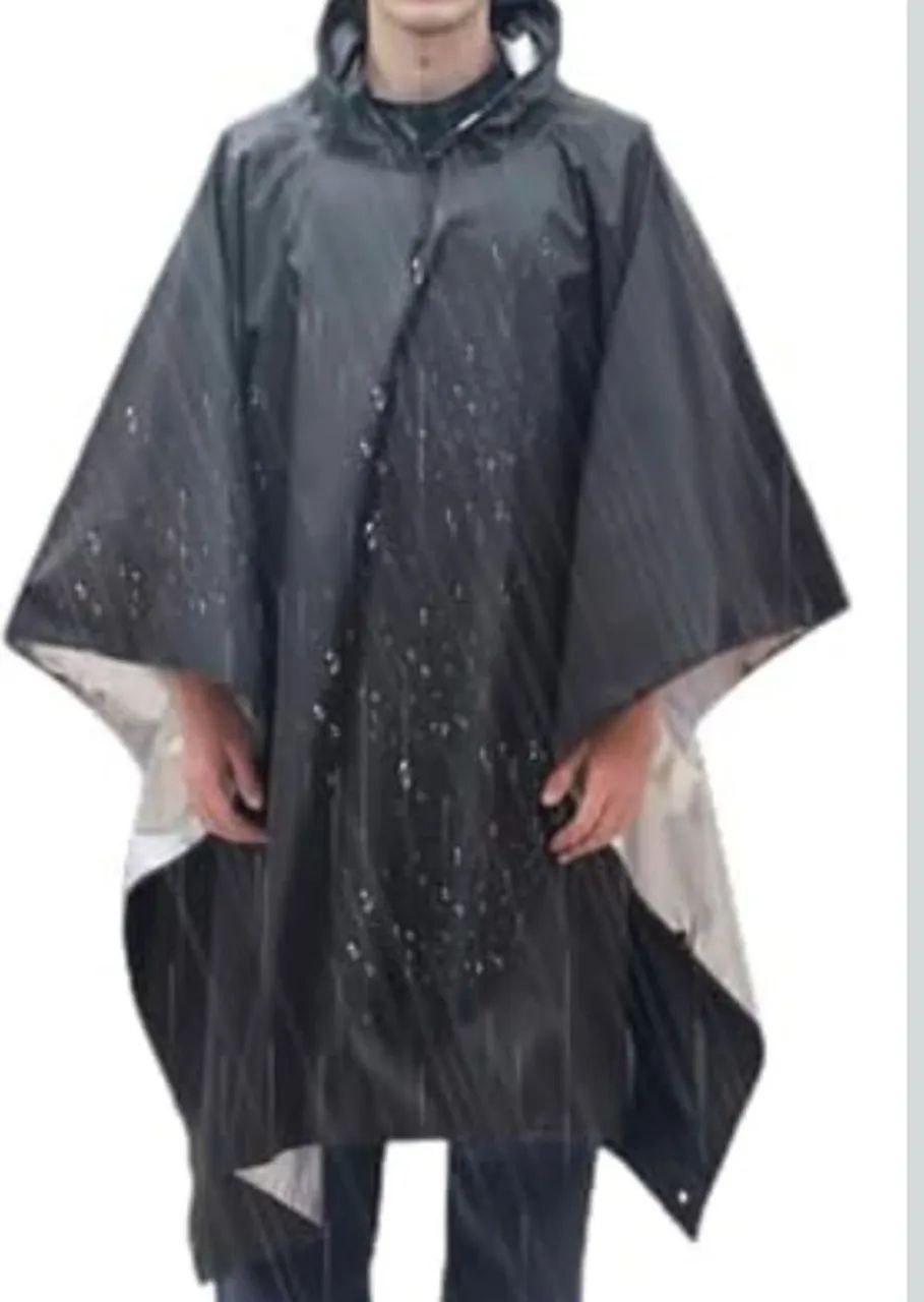 Capa de chuva poncho barraca acampamento 