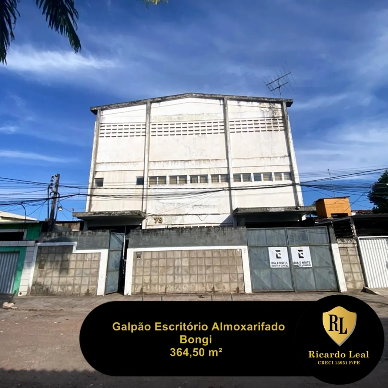 Alugo/Vendo Galpão Escritório Almoxarifado no Bongi, 364,50 m²