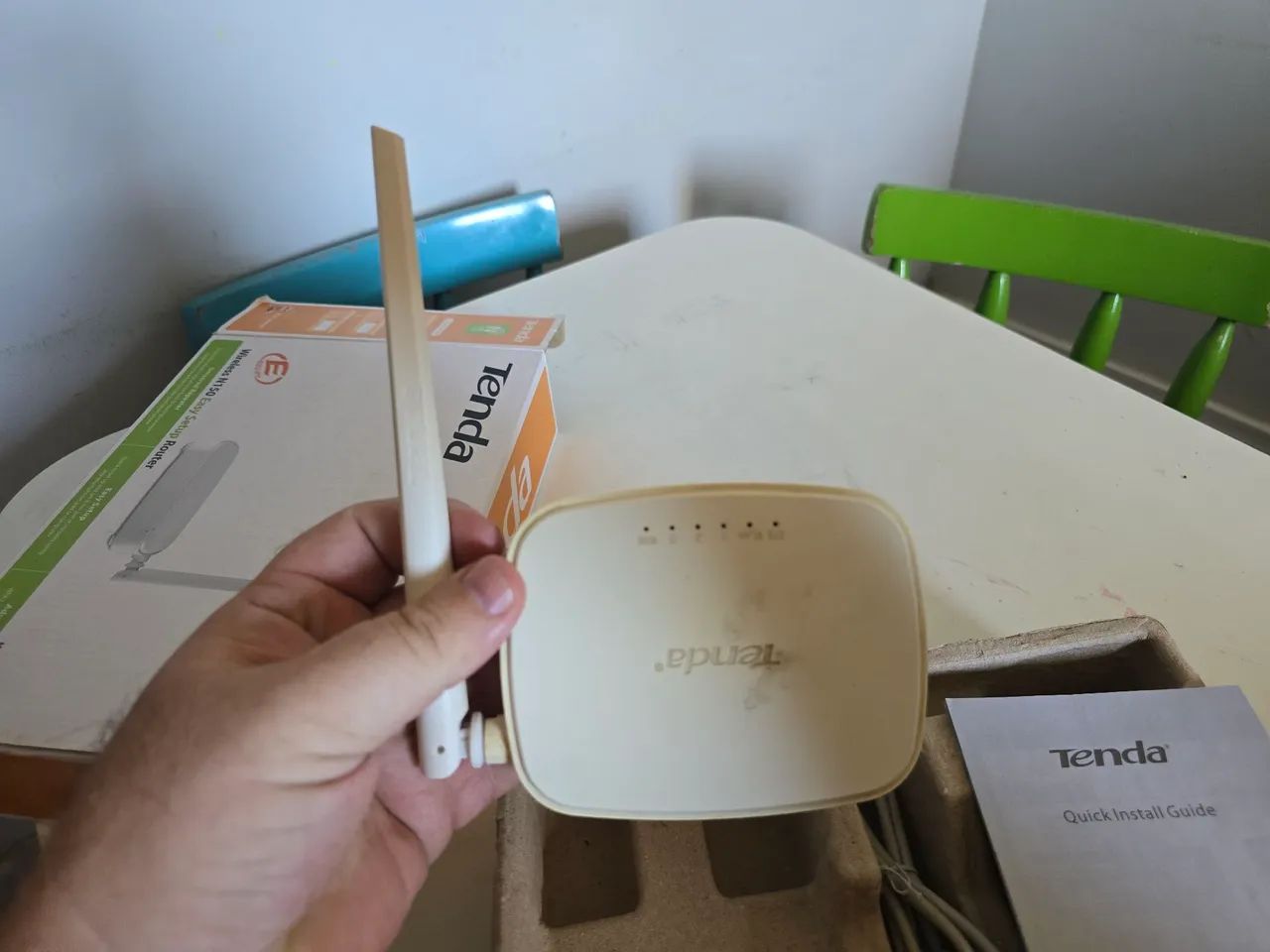 Roteador Wireless Tenda ótimo estado - Foto 2