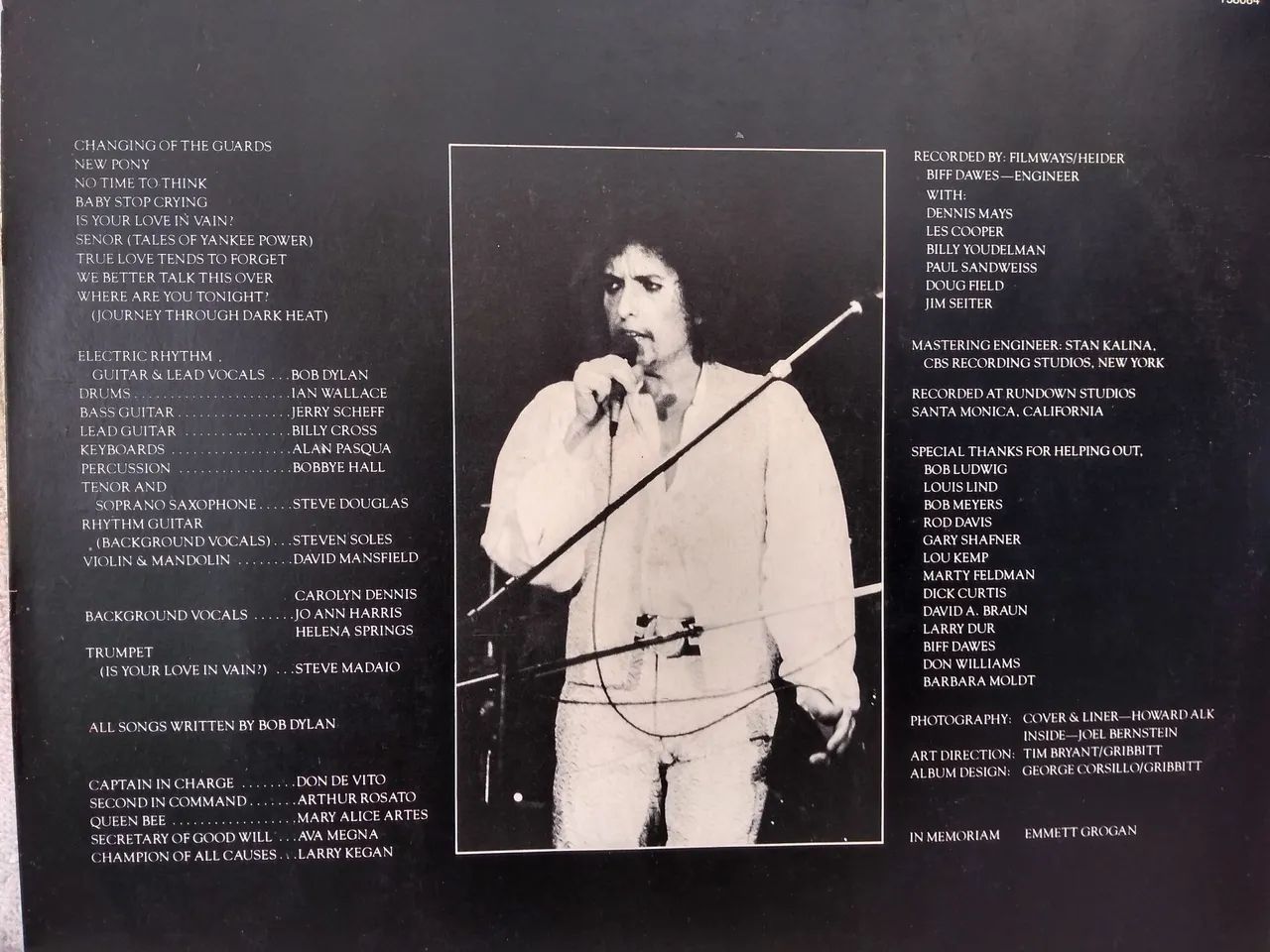 LP VINIL STREET LEGAL BOB DYLAN USADO 