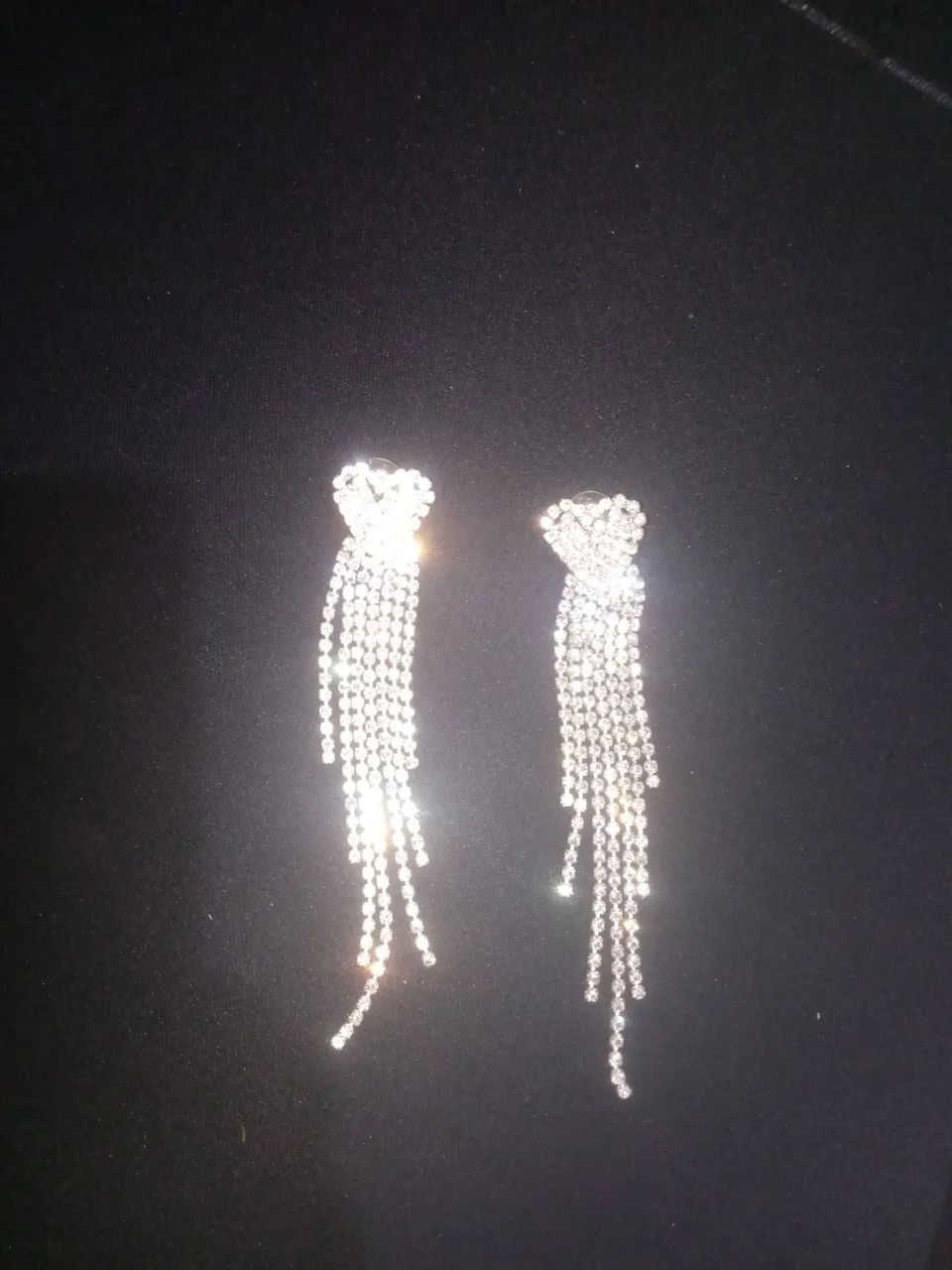 Brincos de Strass Luxo Feminino  - Foto 5