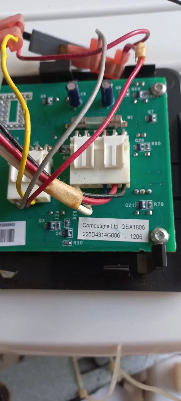 Placa eletrônica do display Refrigerador GE side by side Profile PEZS2LFBFSS  - Foto 4