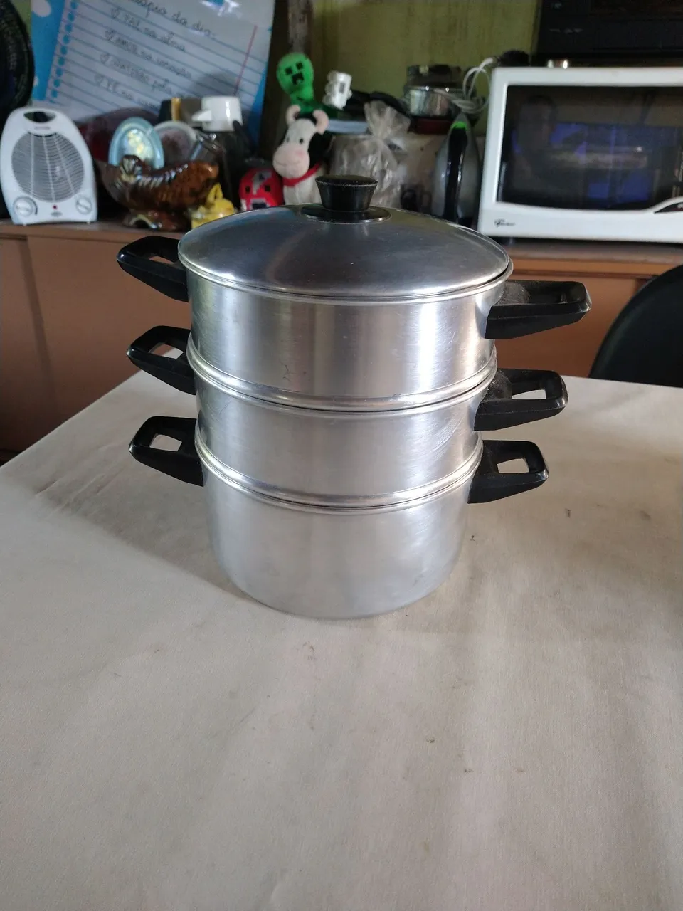 Panela de Cozinhar a Vapor 3 Camadas