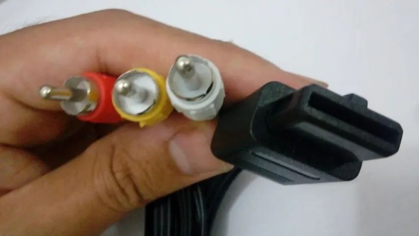  Cabo AV para Super Nintendo, Nintendo 64 e Game Cube - Foto 4