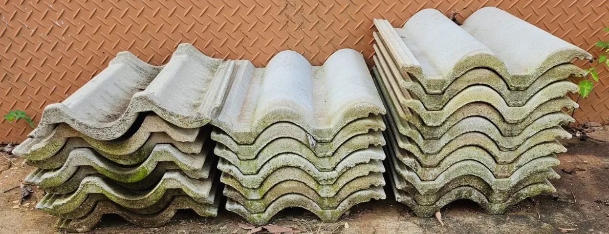 Retalhos de telhas trapezoidal de zinco  - Foto 2