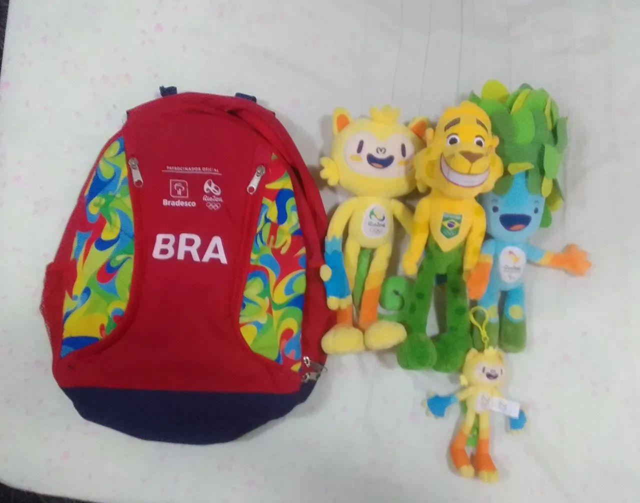 Lote de Mascote Das Olimpíadas Rio 2016. 