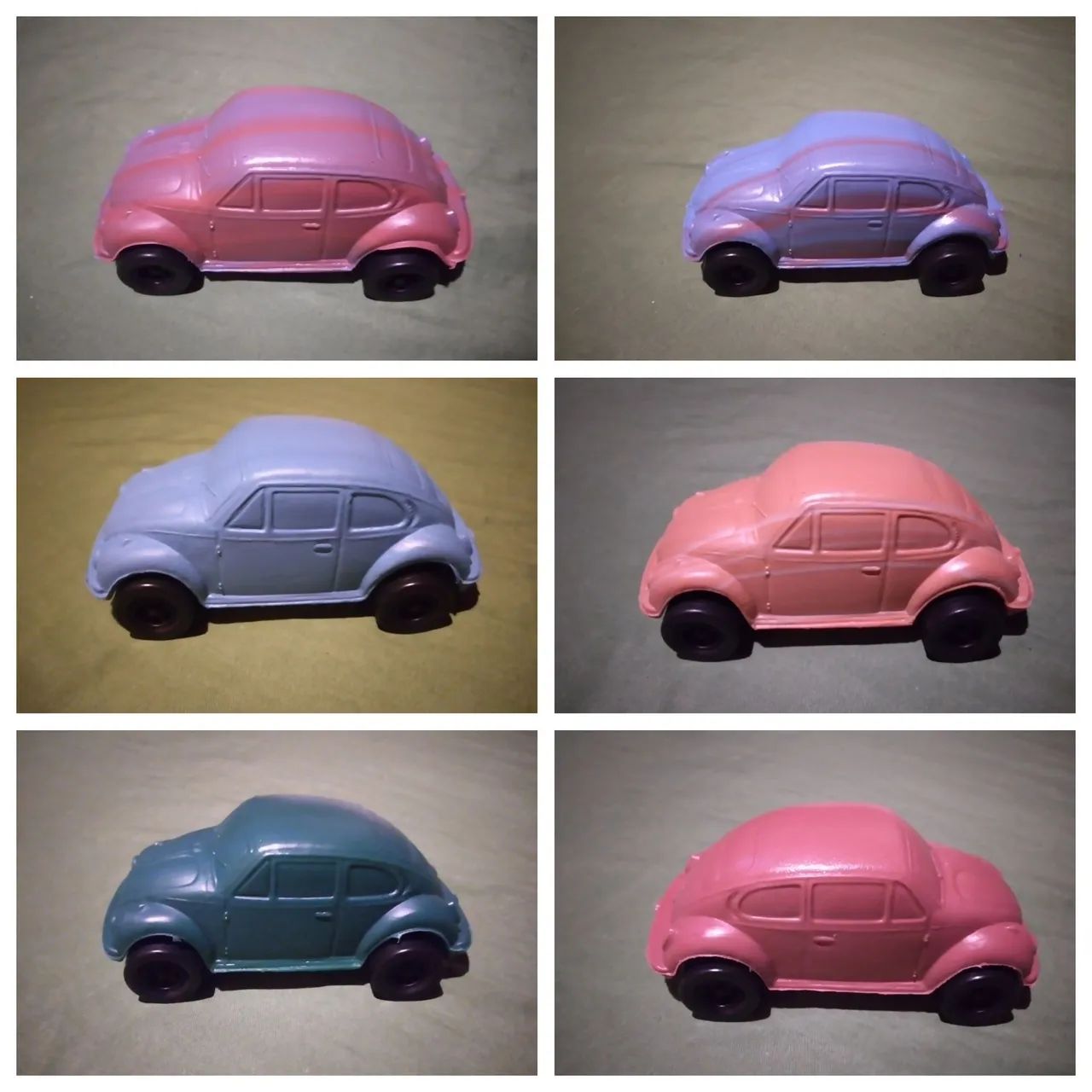 Fusca plástico bolha