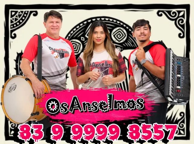 Os Anselmos - Trio Pé de Serra ou Banda - Forró Tradicional