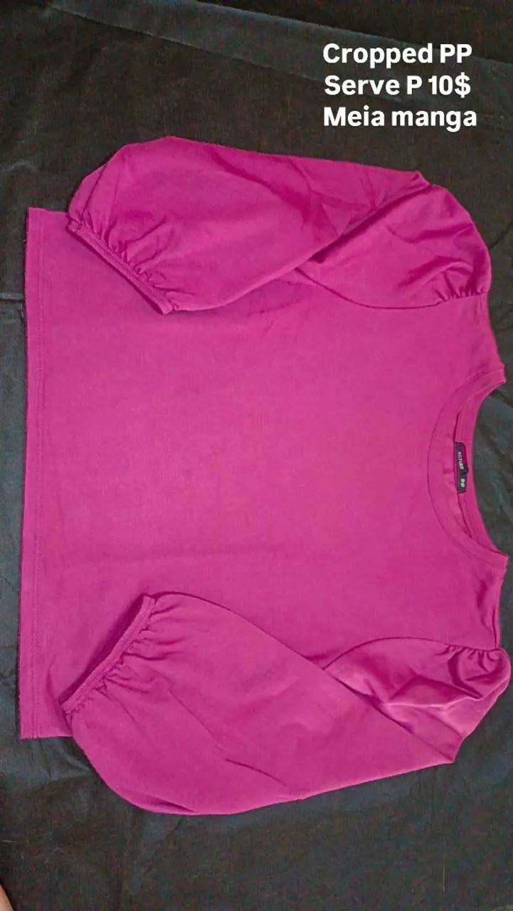 Blusa meia manga - Foto 2