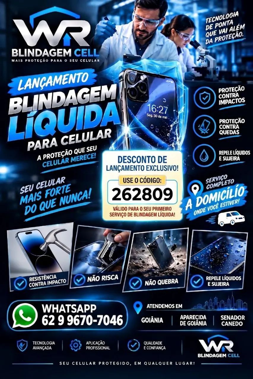 Blindagem para celular