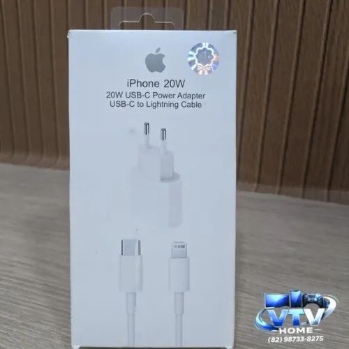 Carregador Para Iphone USB C 20W + Entrega Grátis 