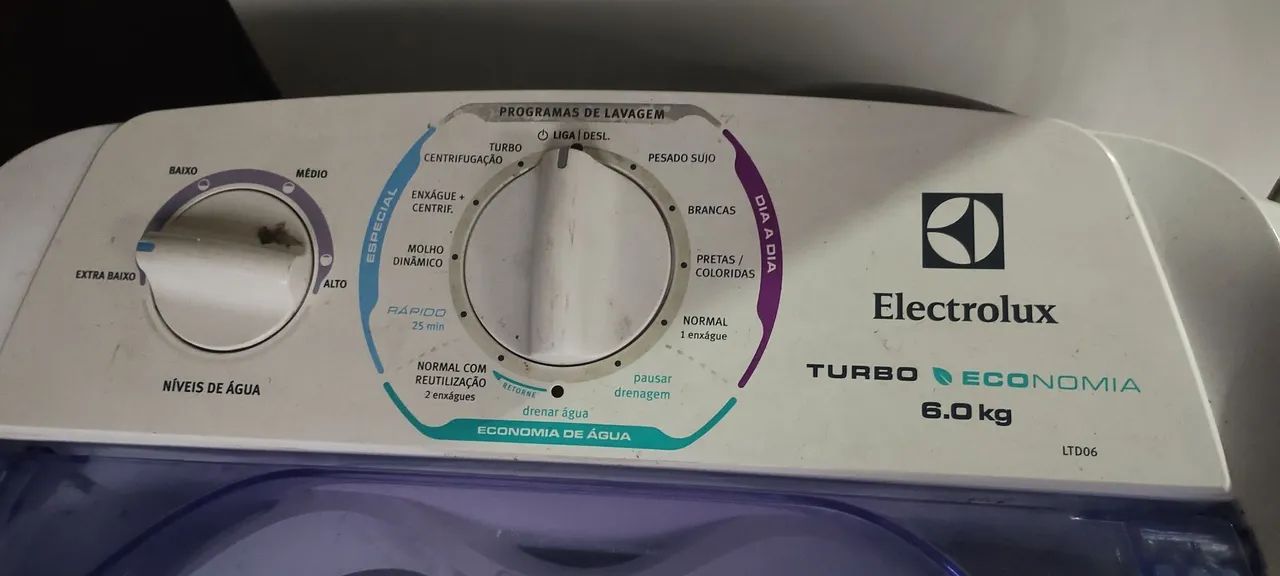 Lavadora Eletrolux 6 kg 