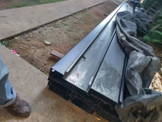 Perfilados 200x75x20 - chapa 24 - 13 peças. Valor R$215, 00 cada um - total R$2.795,00 - Foto 4