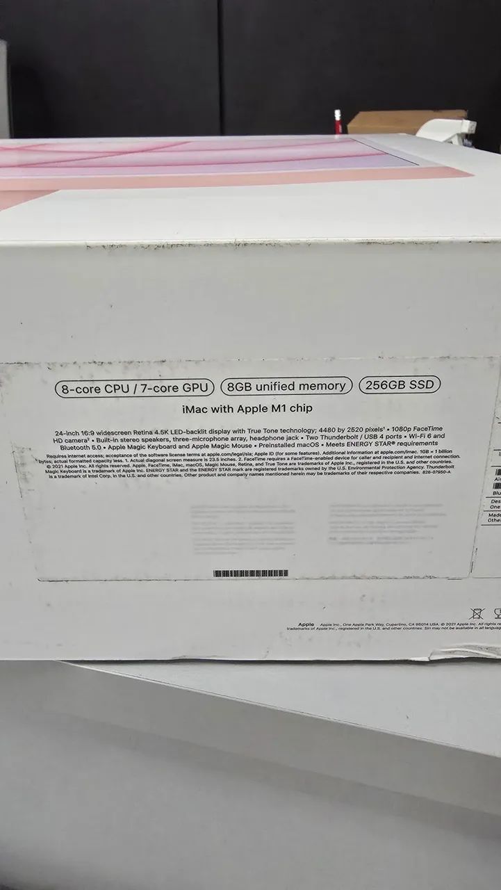 Imac 2021 m1 256gb 24" 8gb - Foto 2