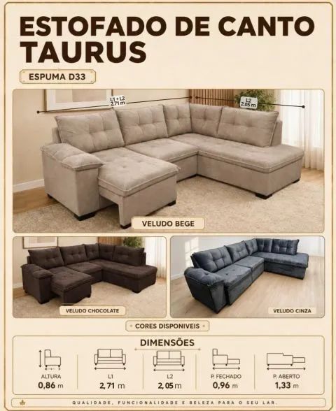 Estofado Taurus de canto