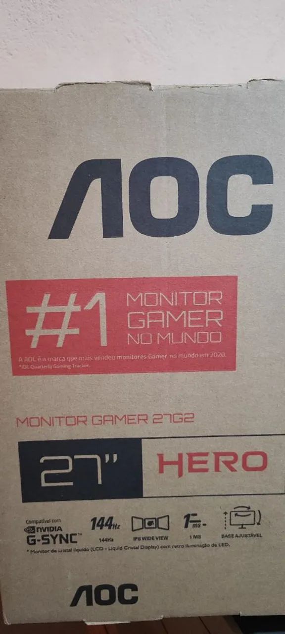 Monitor AOC Gamer 27 G2 144HZ - Foto 3