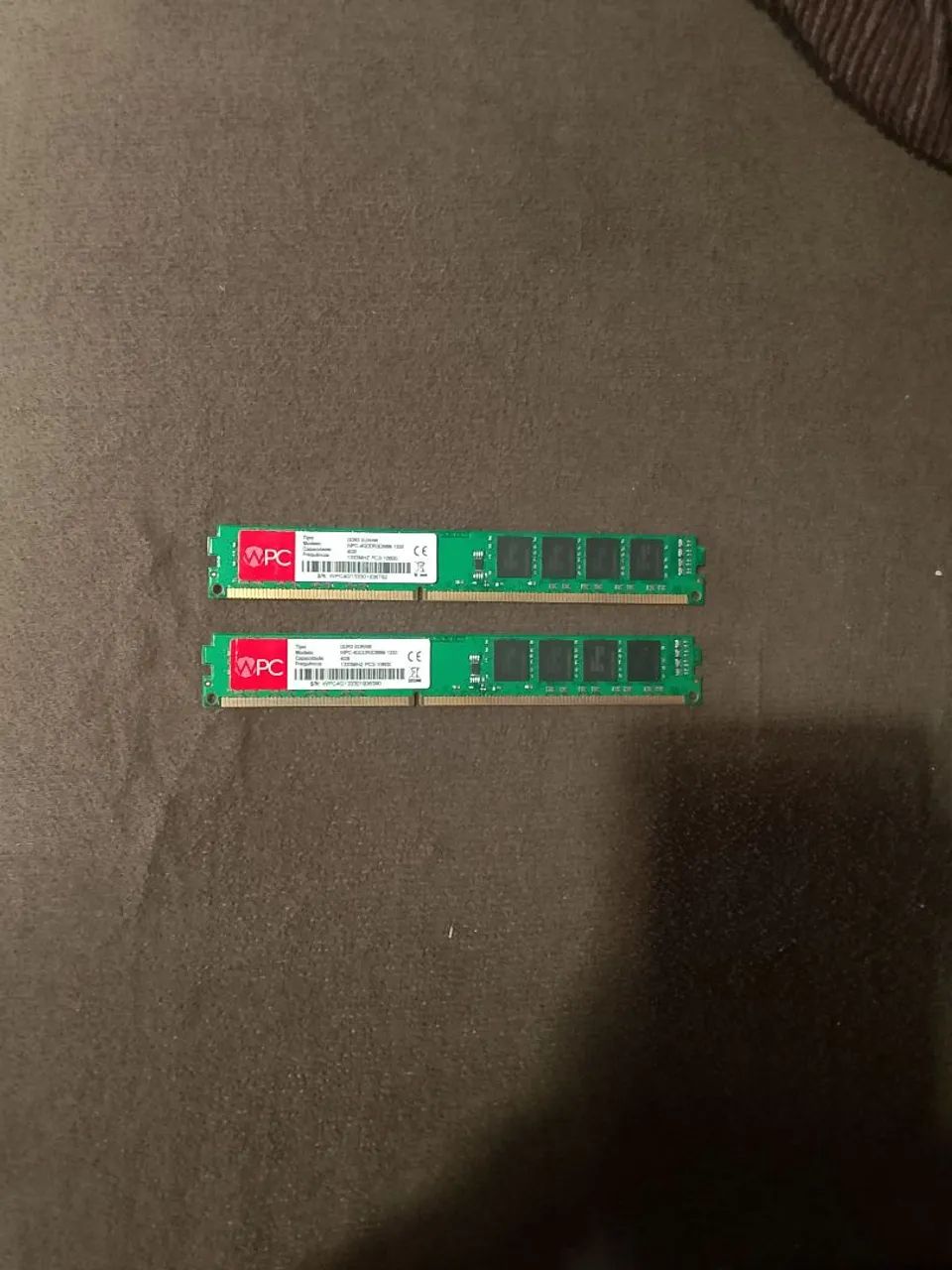 PENTES DE MEMÓRIA RAM 4GB