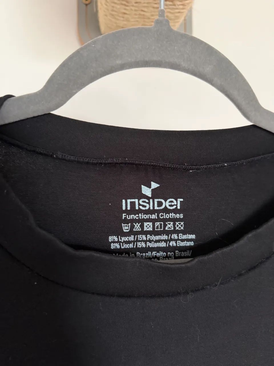 Camiseta Oversized Insider Preta M - Foto 2