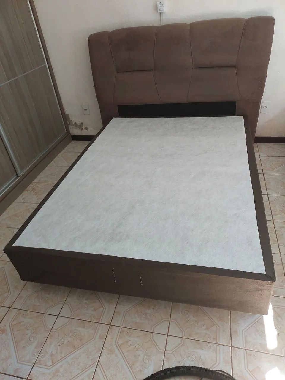 Cama Casal box completa 