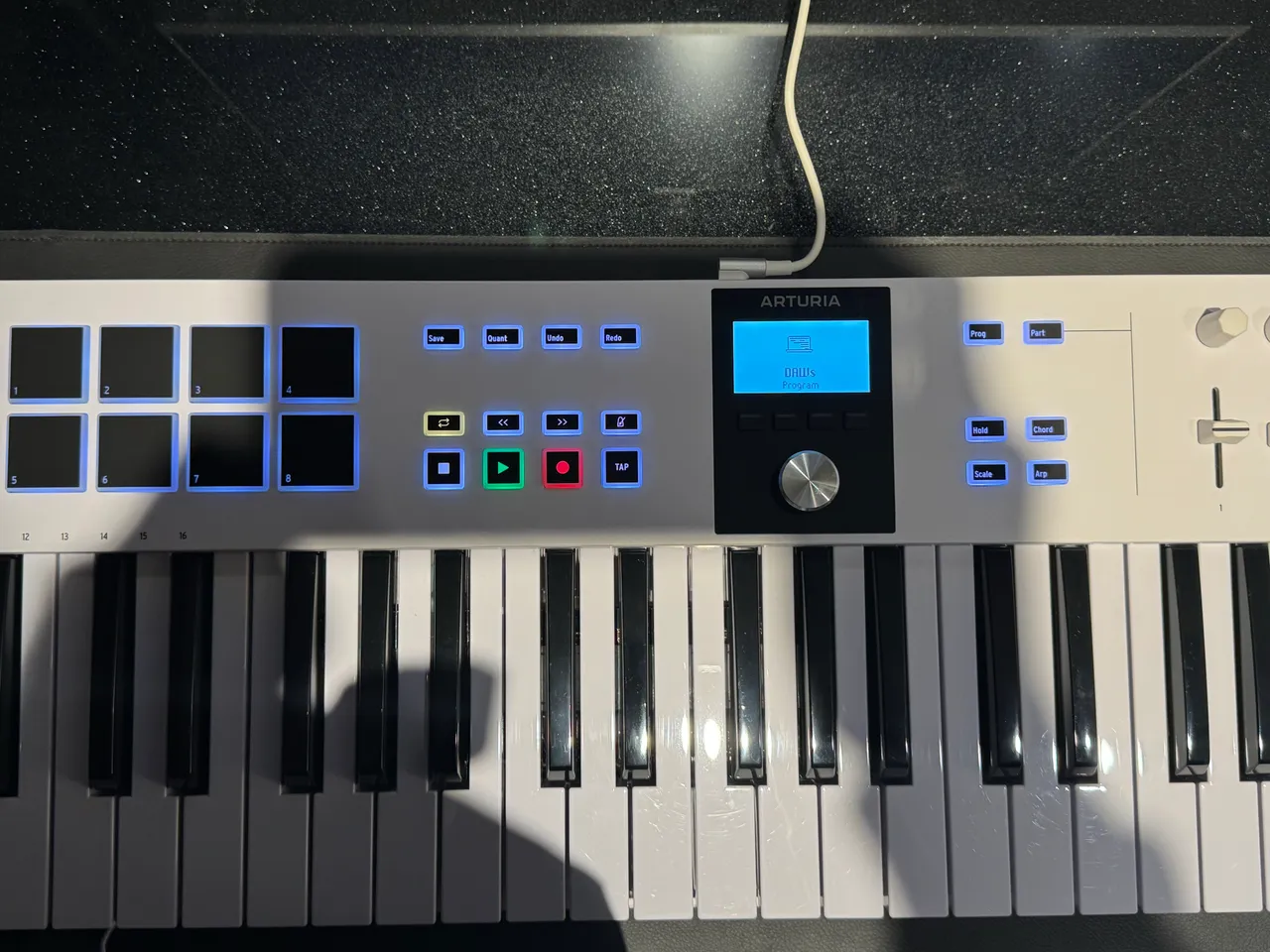 Controlador MIDI USB M Audio Axiom 49 - Instrumentos musicais