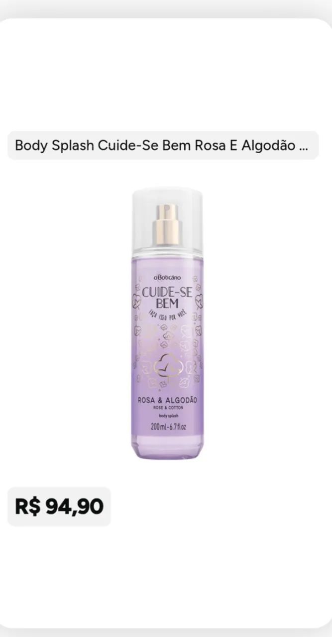 Perfumes, Boticario e Natura