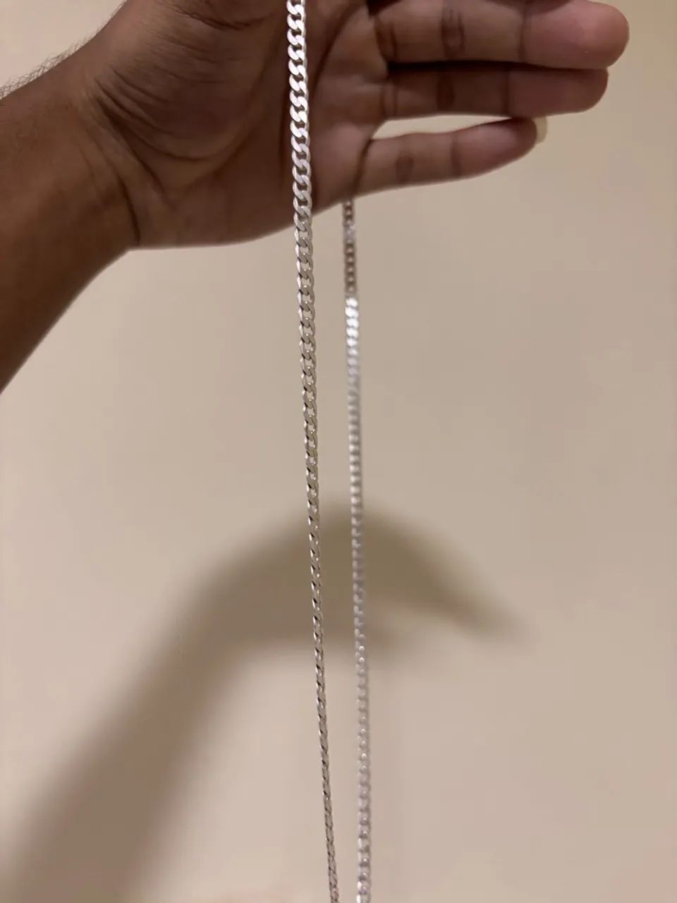 Corda e pulseira de prata  - Foto 2