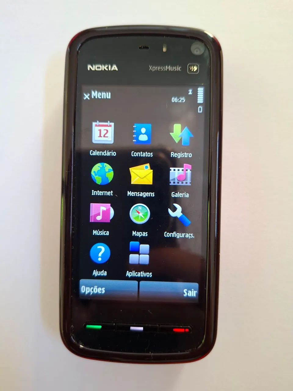 Nokia 5800 XpressMusic + Caixa de som original - Foto 2
