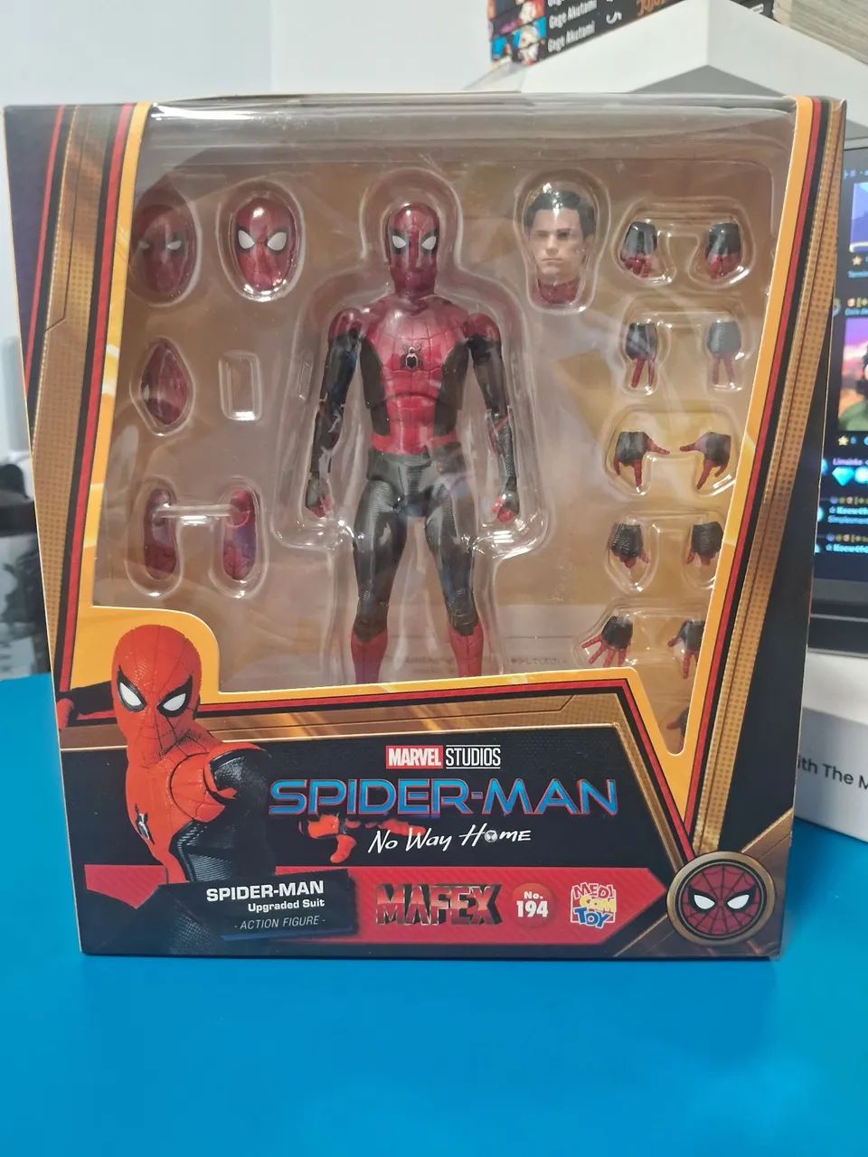 Boneco Mafex No.194 Homem Aranha