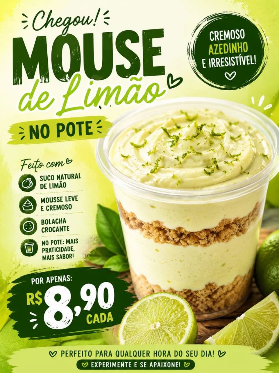 ? MOUSSE DE LIMÃO NO POTE ?