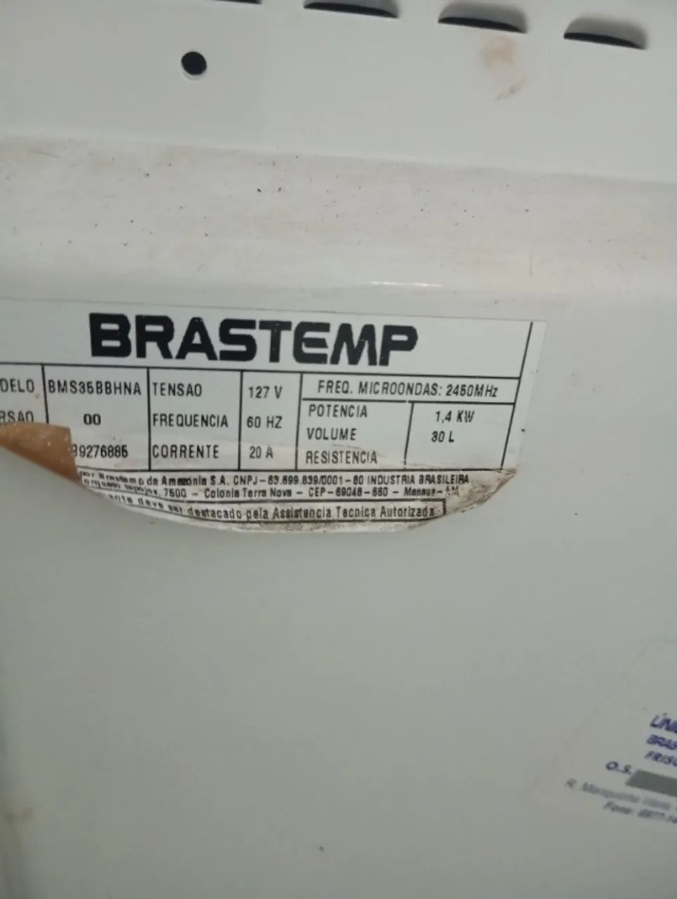 Microondas Brastemp usado em bom estado - Foto 2