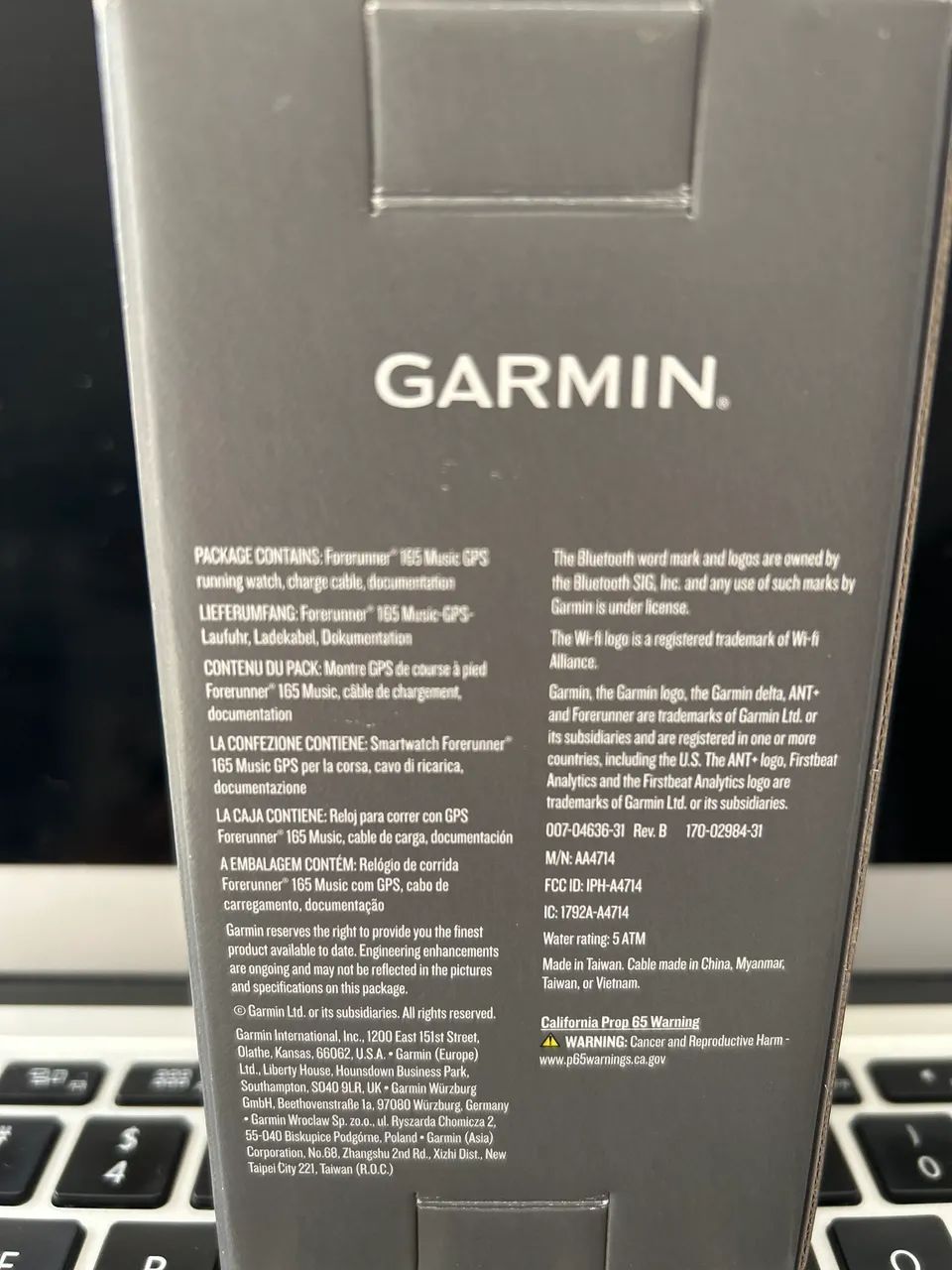 Garmin forerunner 165 music branco - amoled - Foto 3